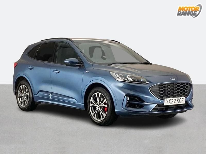 Blue Used 2022 Ford Kuga ST-Line SUV | £17,895 (Fair price) - Image 1/4