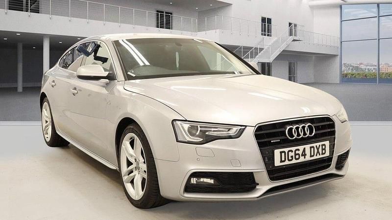 Used Audi A5 Sportback S-Line 177 HP (130 kW) 2014 Silver Hatchback