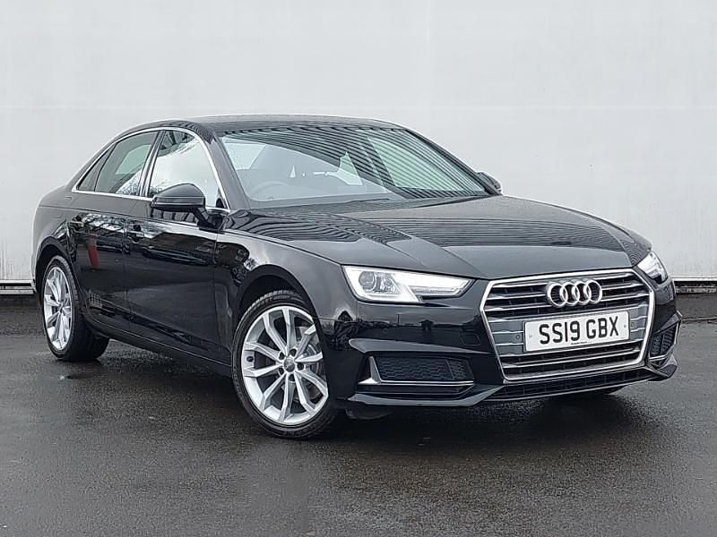 Used Audi A4 Sport 150 HP (110 kW) 2019 Black Sedan