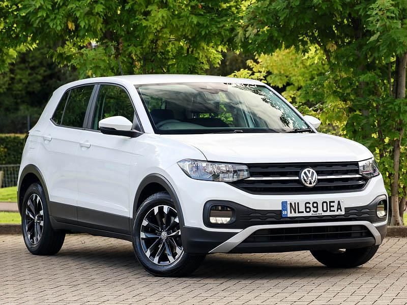White Used 2019 VW T-Cross S SUV | £12,998 (Fair price) - Image 1/4