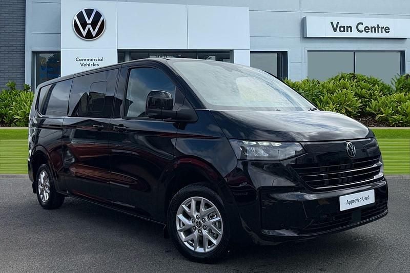 New VW Transporter Pro 150 HP (110 kW) 2026 Black Van