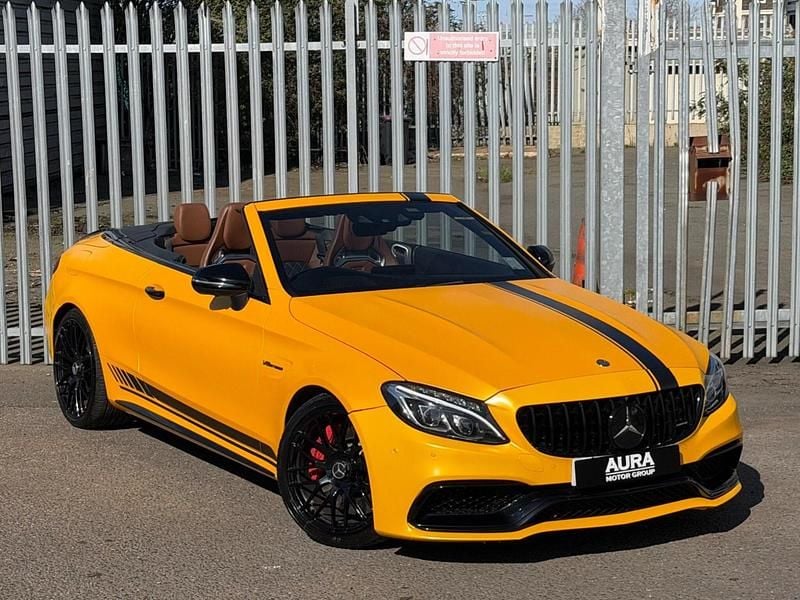 Used Mercedes C63 AMG AMG Edition 1 2017 White Cabriolet
