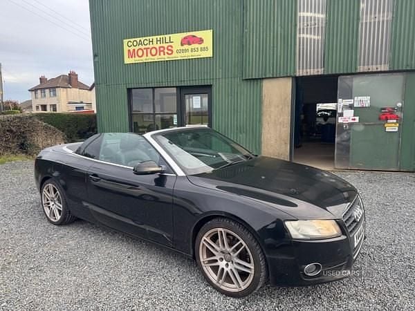 Used Audi A5 Cabriolet 2011 Black Cabriolet