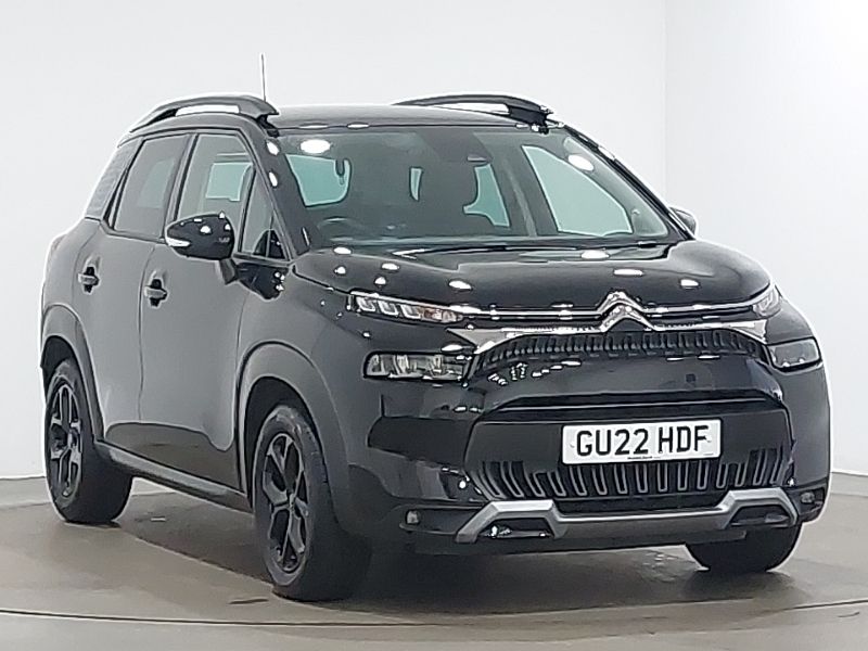 Black Used 2022 Citroën C3 Aircross PureTech SUV | £13,298 (Fair price) - Image 1/4