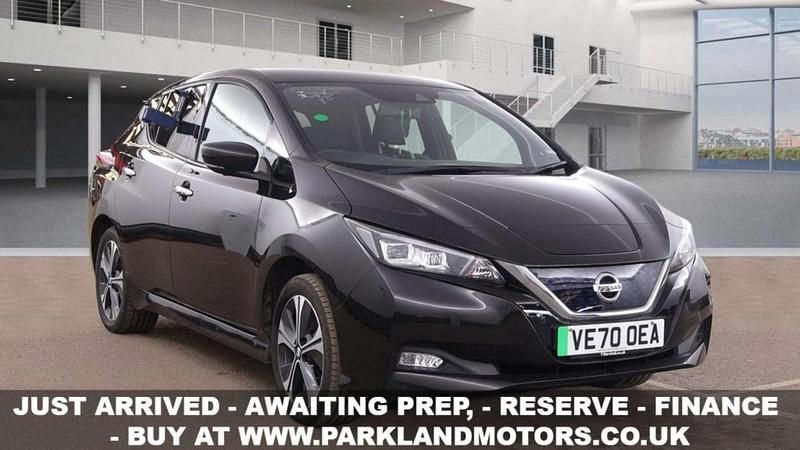 Used Nissan Leaf Tekna 160 kW (218 HP) 2020 Black Hatchback