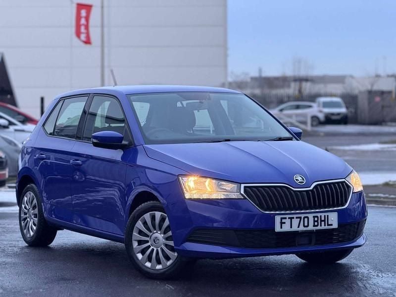 Blue Used 2021 Skoda Fabia Hatchback | £9,495 (Super price) - Image 1/4