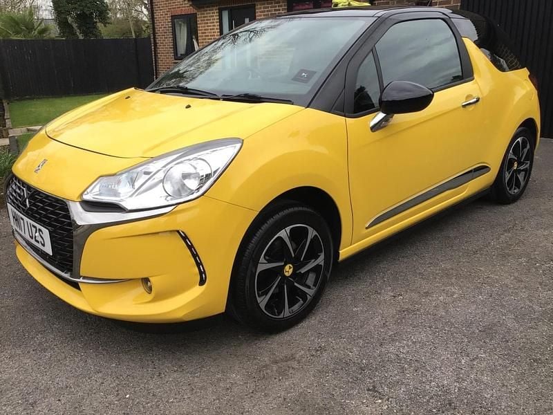 Used DS Automobiles DS3 Elegance 2017 Yellow Hatchback