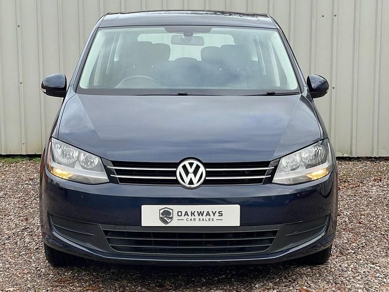 Used VW Sharan S 140 HP (102 kW) 2014 Blue MPV
