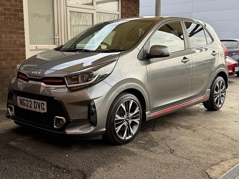 Used Kia Picanto GT-Line S 100 HP (73 kW) 2022 Grey Hatchback
