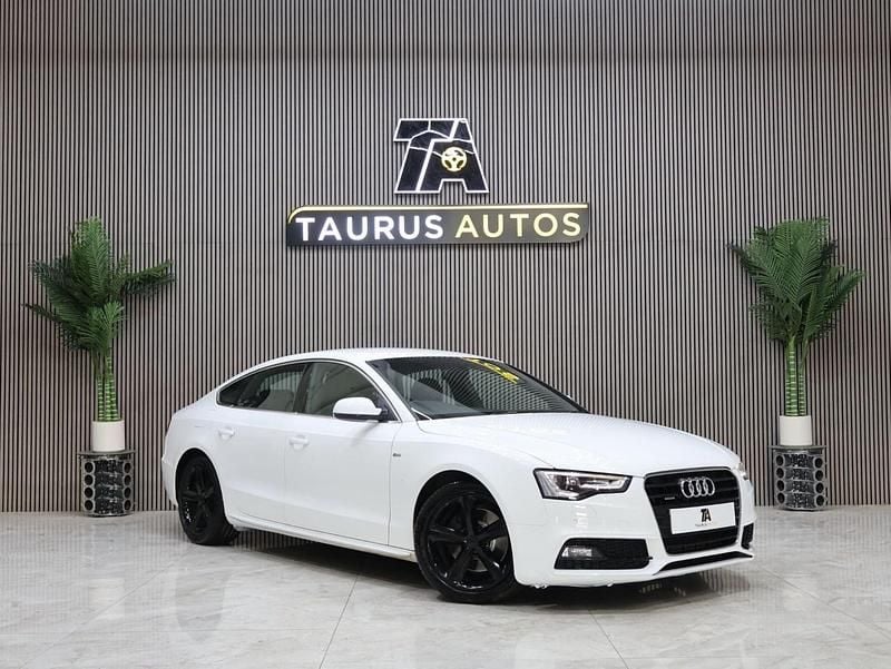 White Used 2012 Audi A5 Sportback S-Line Hatchback | £8,495 (Fair price) - Image 1/4