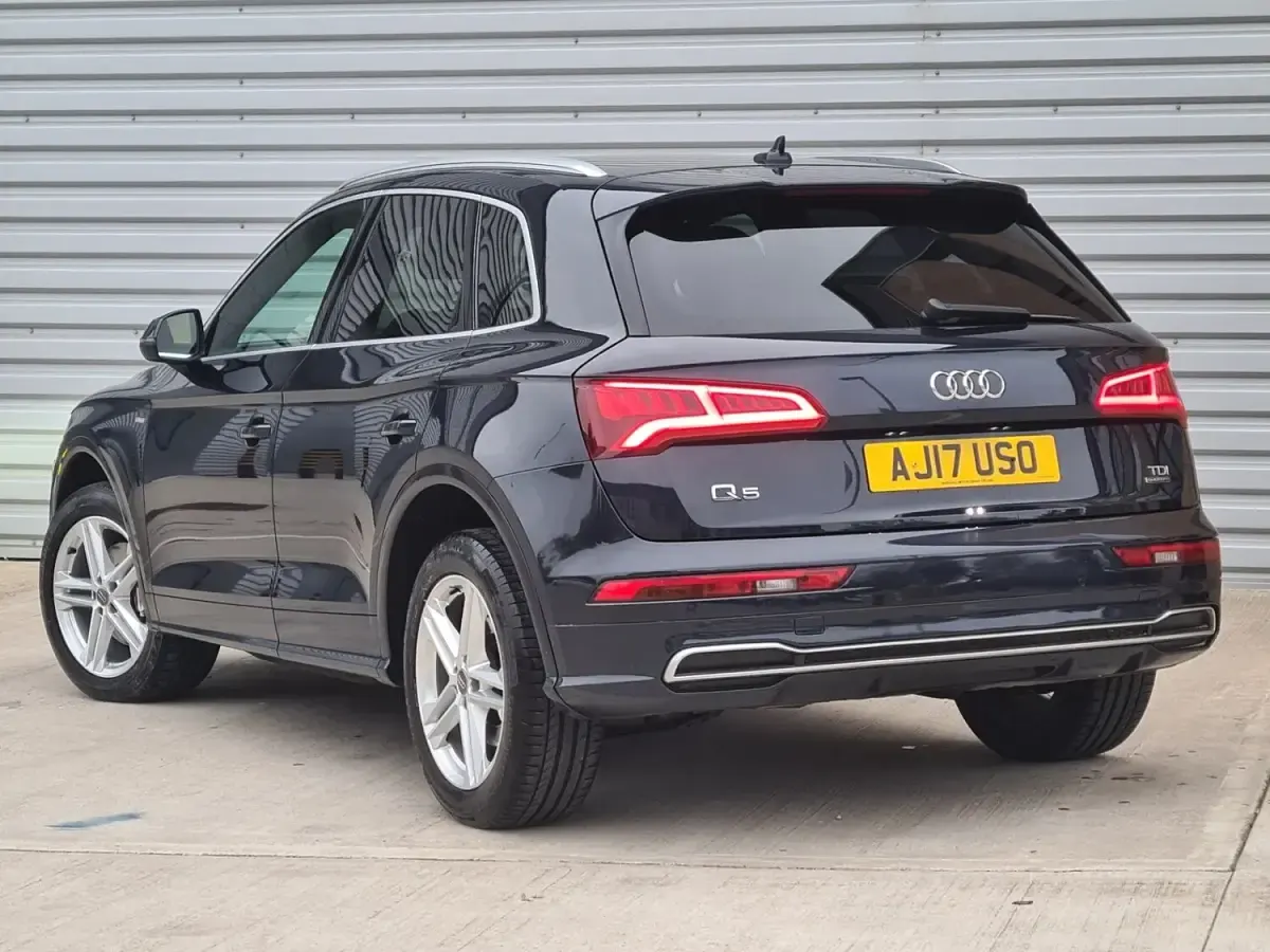 Used Audi Q5 S-Line 190 HP (139 kW) 2017 Blue SUV