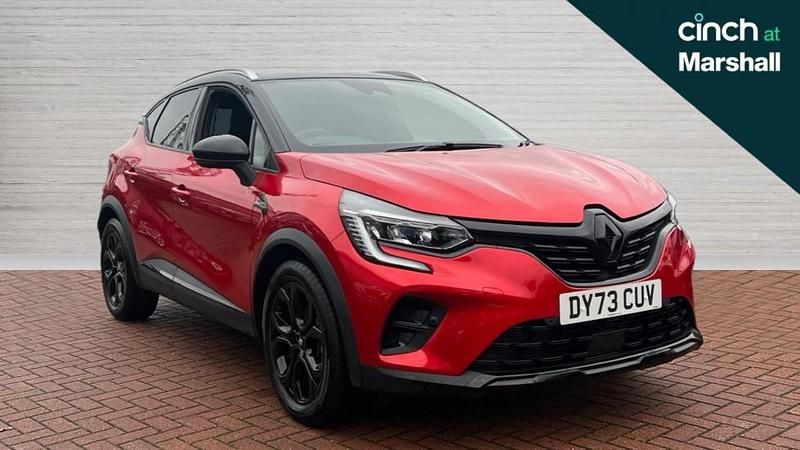Red/black Used 2023 Renault Captur Rive Gauche SUV | £19,271 - Image 1/4