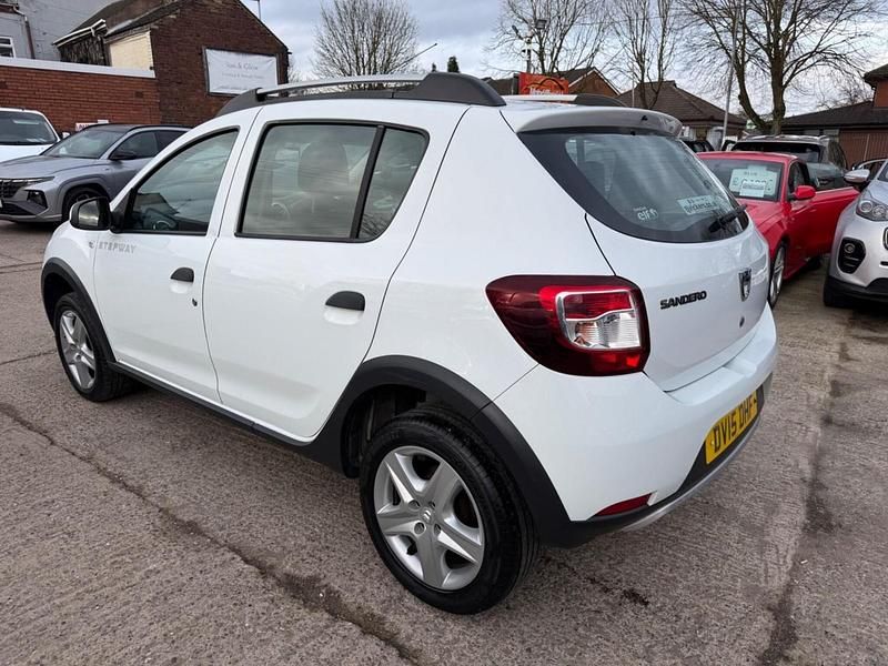 Used Dacia Sandero Ambiance 2015 White Hatchback