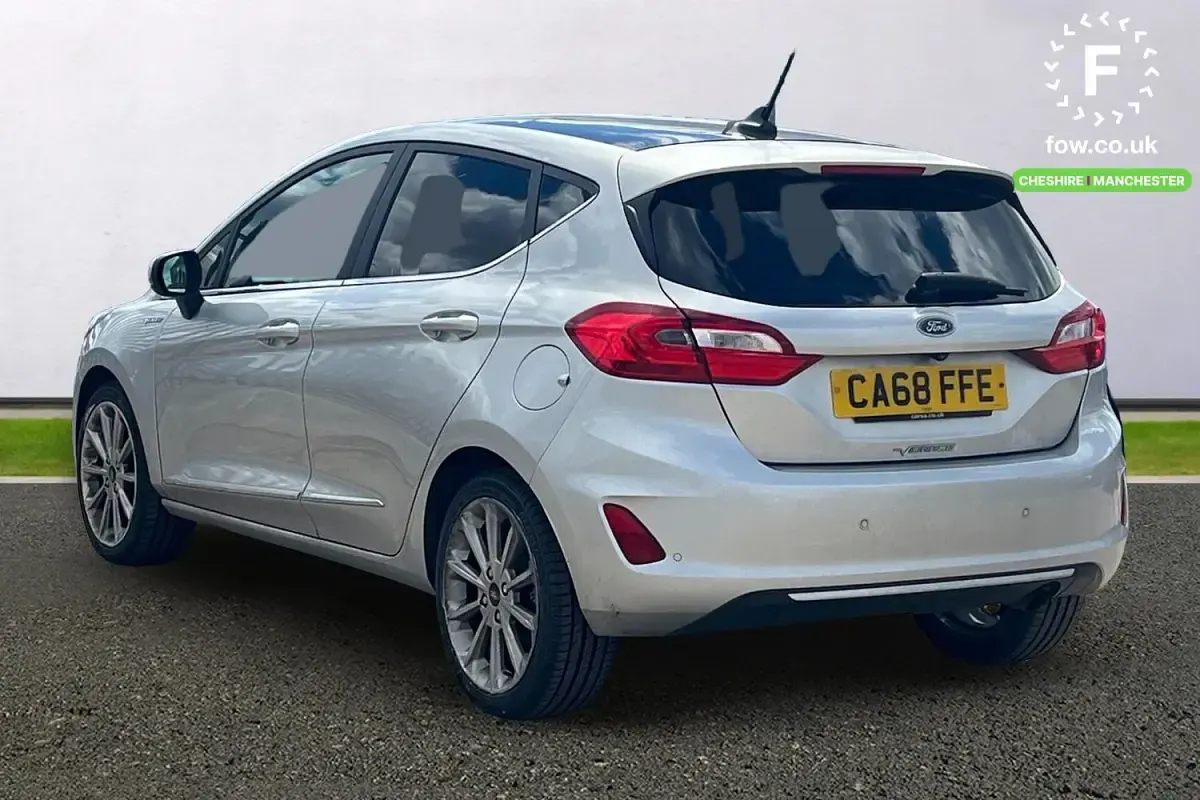 Used Ford Fiesta Vignale 125 HP (91 kW) 2018 Silver Hatchback