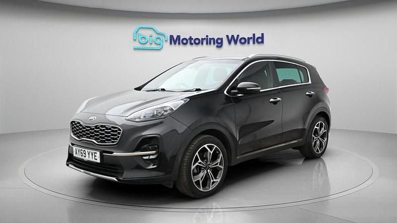 Used Kia Sportage GT-Line 174 HP (127 kW) 2019 Black SUV