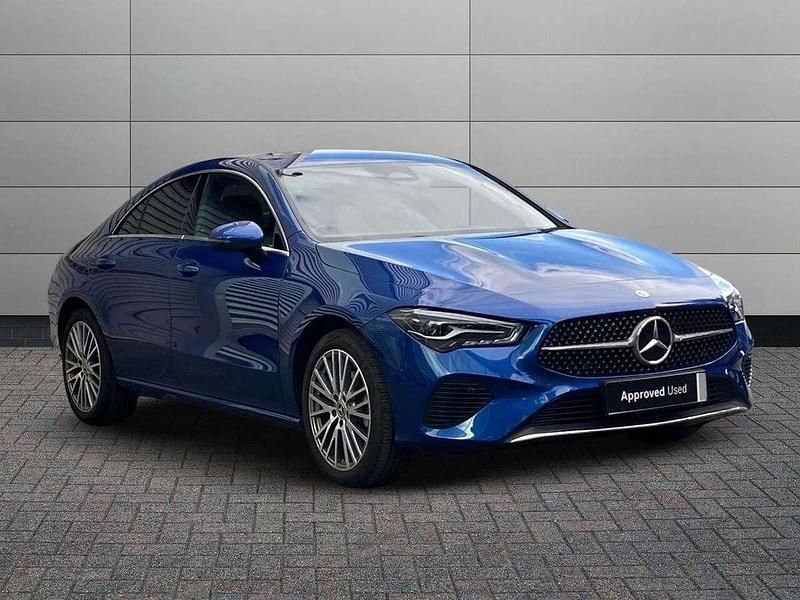 Blue Used 2024 Mercedes CLA200 Executive Coupe | £28,995 (Fair price) - Image 1/4