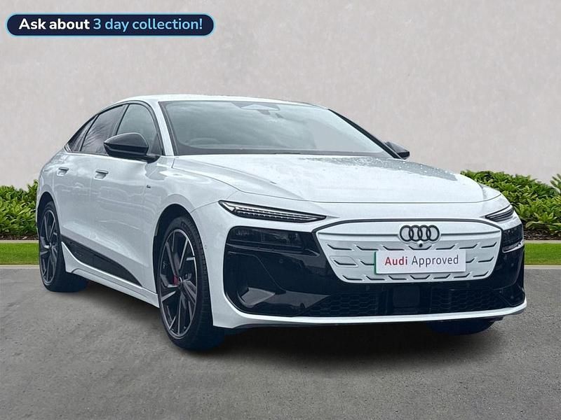 White New 2025 Audi A6 e-tron Performance Hatchback | £57,432 (Super price) - Image 1/4
