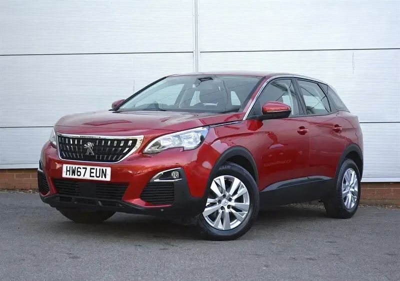 Used Peugeot 3008 Active 130 HP (95 kW) 2017 Red SUV
