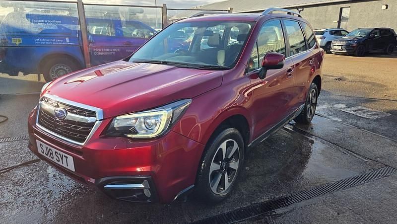 Used Subaru Forester XE 2018 Red SUV