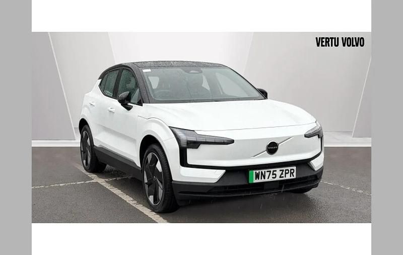 White New 2025 Volvo EX30 Plus SUV | £31,352 (Fair price) - Image 1/4