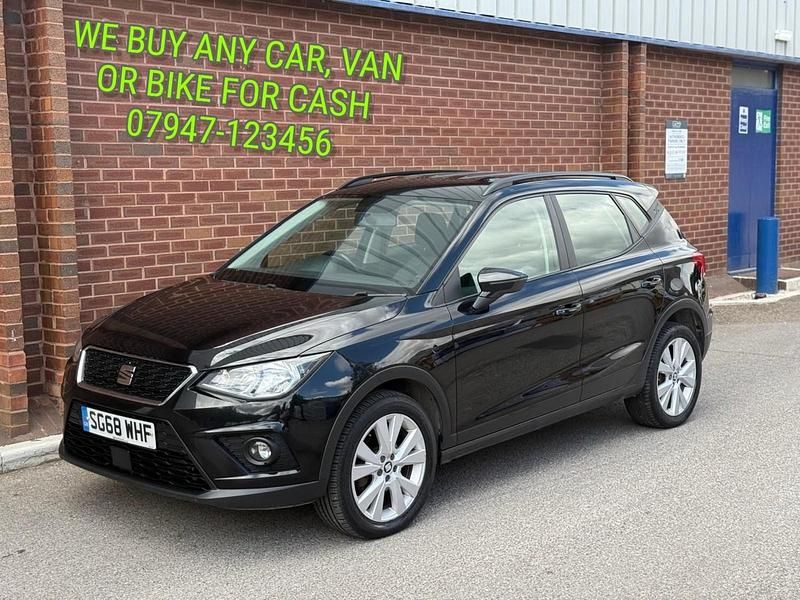 Black Used 2018 Seat Arona SE SUV | £5,995 (Good price) - Image 1/4