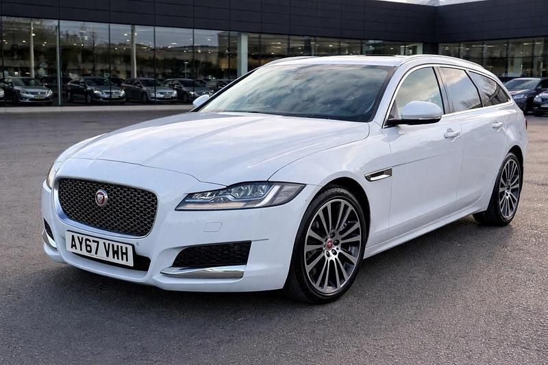 Used Jaguar XF Portfolio 2017 White Estate