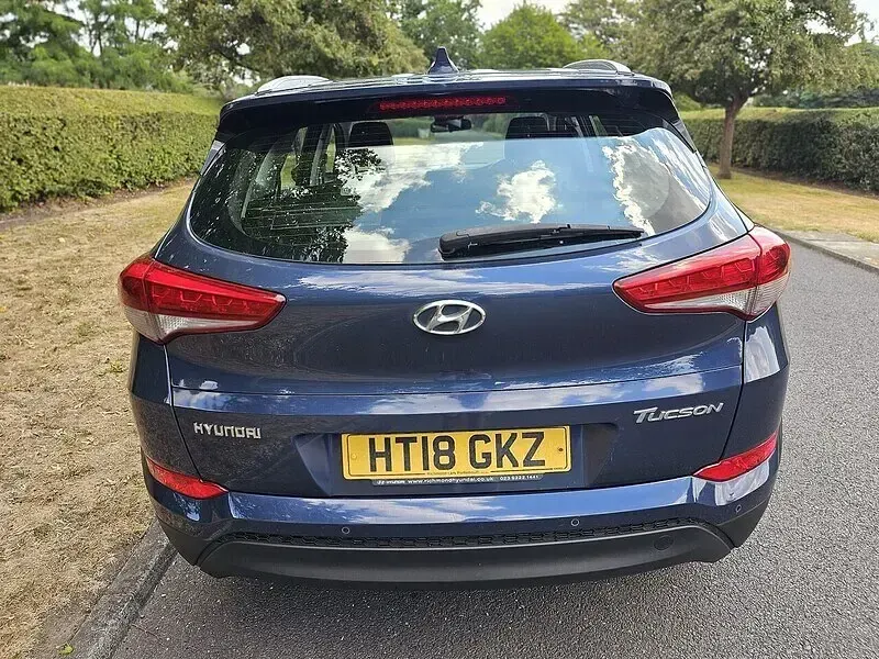 Used Hyundai Tucson SE 177 HP (130 kW) 2018 Blue SUV