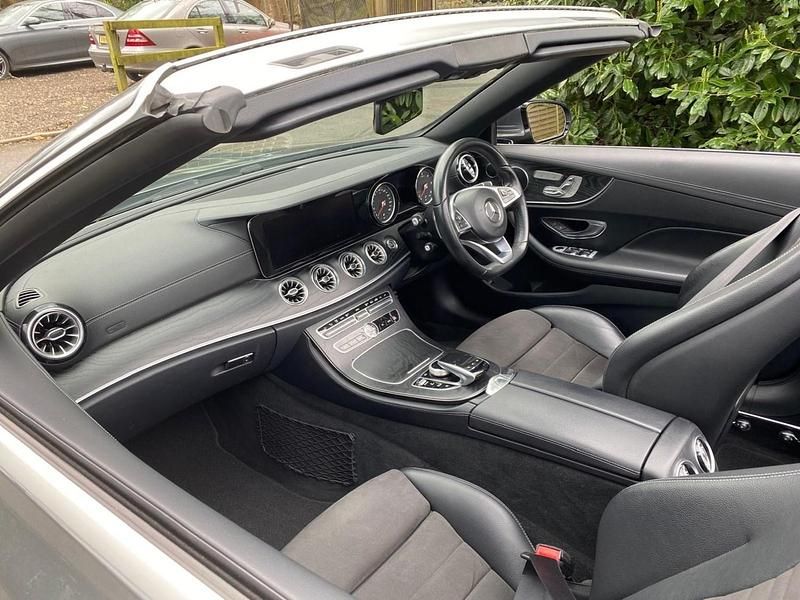 Used Mercedes E220 AMG Line Premium 2018 Grey Cabriolet