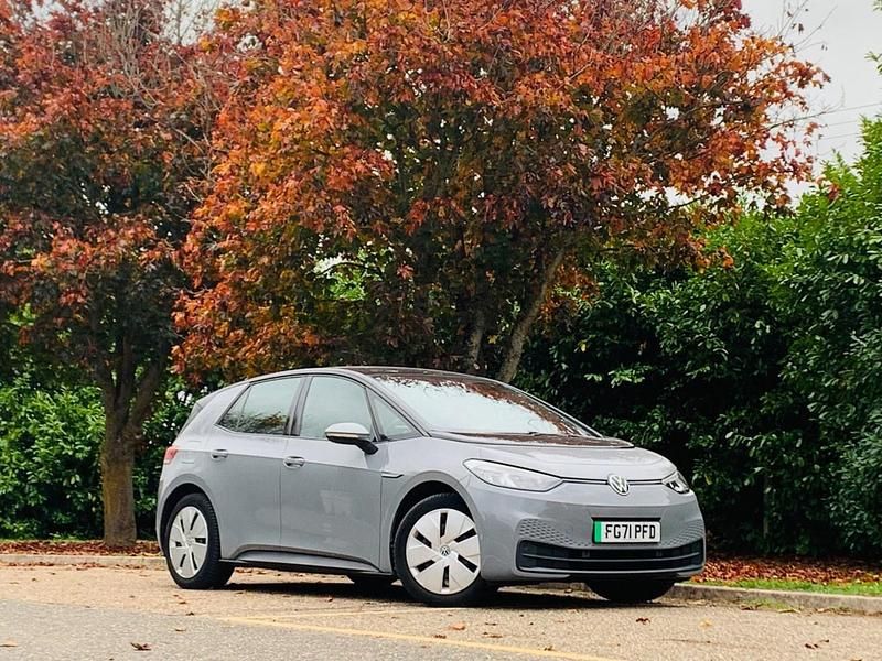 Used VW ID.3 Pure 110 kW (150 HP) 2021 Grey Hatchback