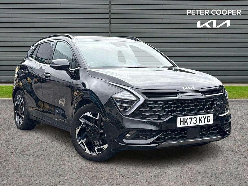 Black Used 2023 Kia Sportage 2 SUV | £28,991 (Expensive) - Image 1/4