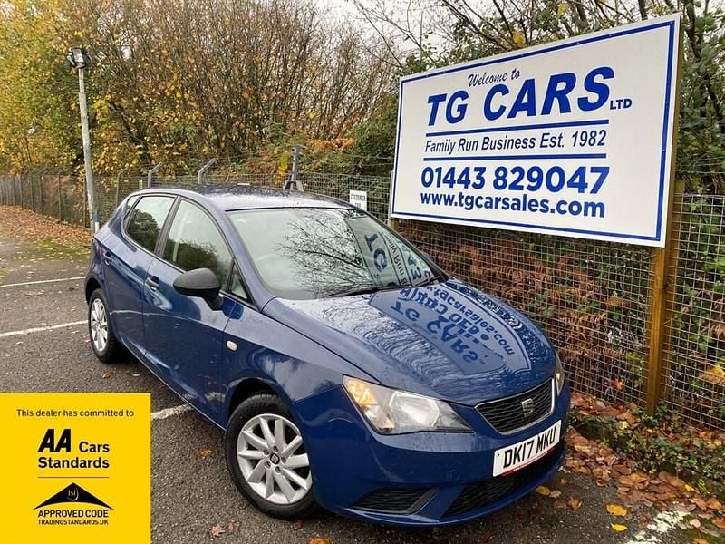 Used Seat Ibiza SOL 2017 Blue Hatchback