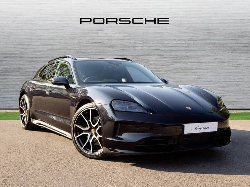 Jet black metallic New 2024 Porsche Taycan 4S Sport Turismo Sedan | £90,990 (Fair price) - Image 1/4