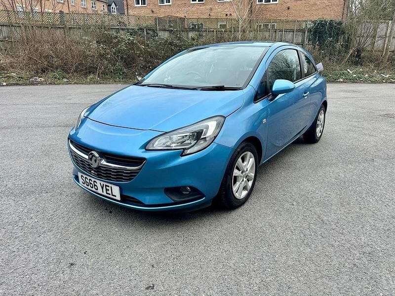 Used Vauxhall Corsa Design Edition 2016 Blue Hatchback