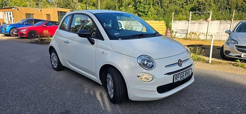 White Used 2017 Fiat 500 Pop Hatchback | £4,995 (Fair price) - Image 1/4