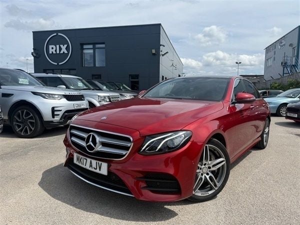 Red Used 2017 Mercedes E350 AMG line Sedan | £22,450 (Expensive) - Image 1/4