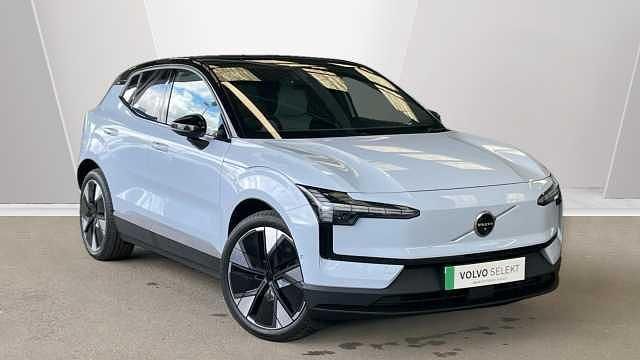 Cloud blue Used 2025 Volvo EX30 Ultra SUV | £34,990 (Fair price) - Image 1/4