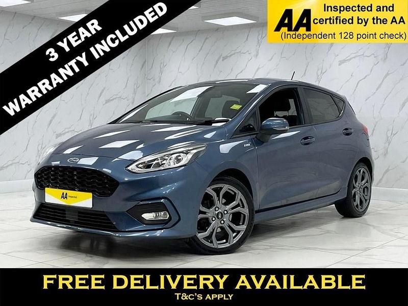 Blue Used 2020 Ford Fiesta ST-Line Hatchback | £12,395 (Fair price) - Image 1/2