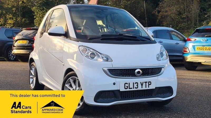 White Used 2013 Smart ForTwo Coupé Passion Coupe | £4,495 (Fair price) - Image 1/4