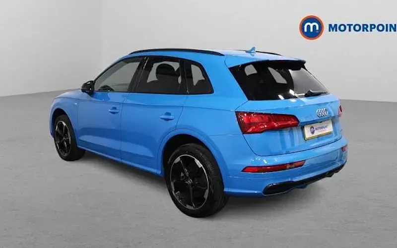Usado Audi Q5 Black Edition 190 HP (139 kW) 2020 Azul SUV
