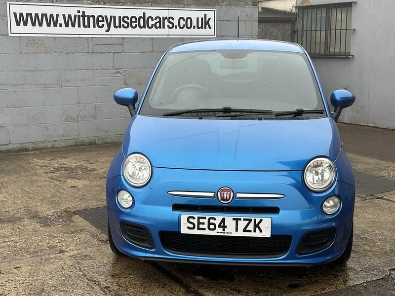 Used Fiat 500 S 69 HP (50 kW) 2015 Blue Hatchback