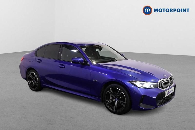 Used BMW 330e M Sport 292 HP (214 kW) 2023 Blue Sedan