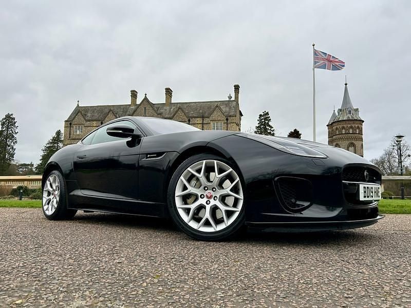 Used Jaguar F-Type R-Dynamic 300 HP (220 kW) 2019 Black Coupe
