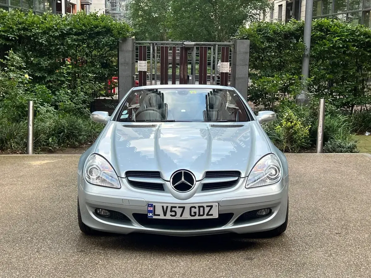 Used Mercedes SLK200 2007 Silver Cabriolet