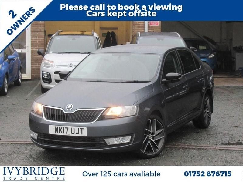Grey Used 2017 Skoda Rapid Sport Hatchback | £5,895 (Fair price) - Image 1/2