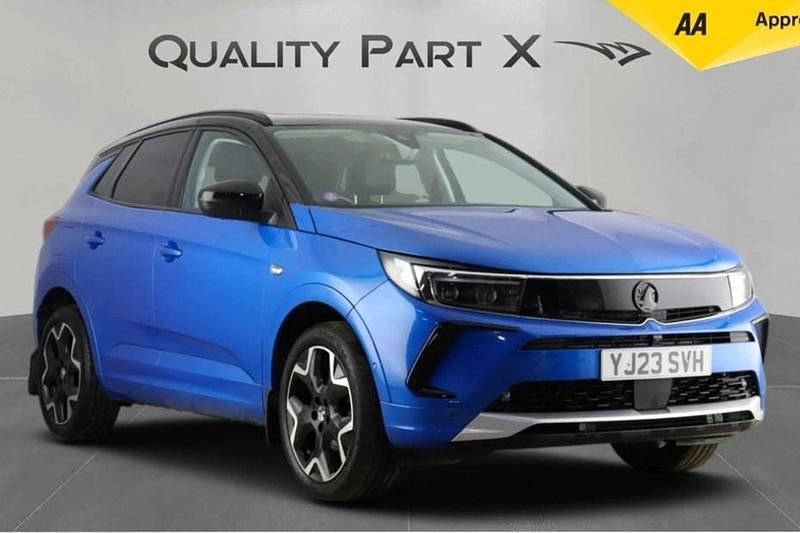Used Vauxhall Grandland X Ultimate 130 HP (95 kW) 2023 Blue SUV