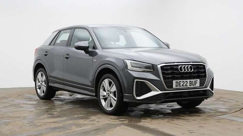 Grey Used 2022 Audi Q2 S-Line SUV | £25,995 (A bit pricey) - Image 1/4