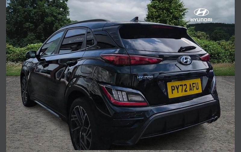 Used Hyundai Kona N Line 117 HP (86 kW) 2023 Black SUV