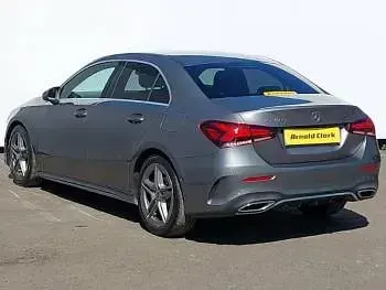 Second-hand Mercedes A200 AMG line 150 CP (110 kW) 2021 Gri Berlinǎ