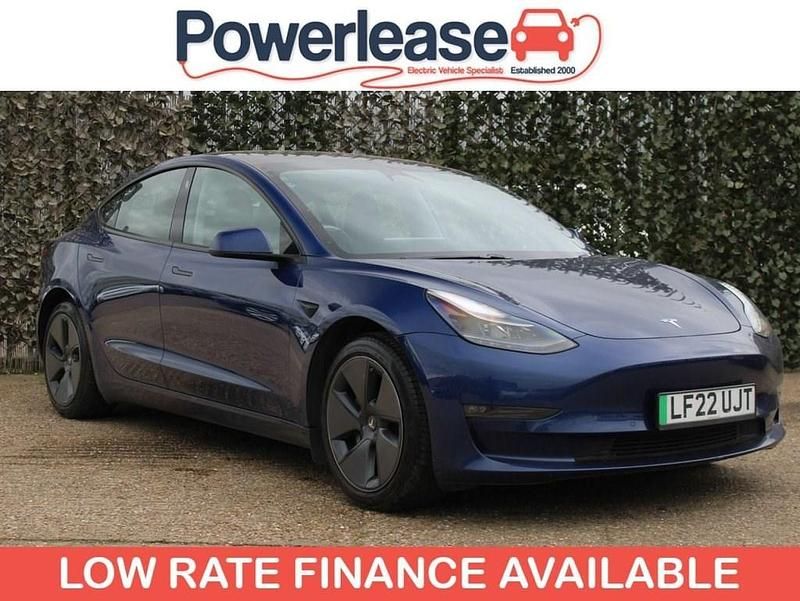 Used Tesla Model 3 254 kW (346 HP) 2022 Blue Sedan
