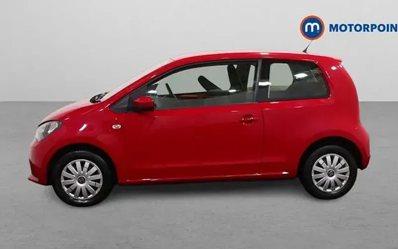 Used Seat Mii SE 60 HP (44 kW) 2017 Red Hatchback
